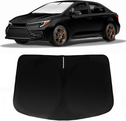 Windshield Sun Shade Custom Fit for Toyota Corolla 2014-2019