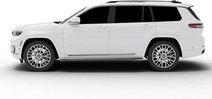 Vanguard Black F6 Style Running Boards | Compatible with 22-26 Jeep Grand Cherokee / 21-26 Grand Cherokee L
