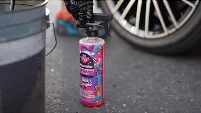 Mas Chingon Wheel & Rim Cleaner Professional All in One Wash Cleaning Spray for Car Detailing Safe on All Wheel & Rim Finishes for Cars, Trucks, SUVs, Motorcycles, RVs & More16 fl oz