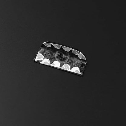 AIRSPEED Hard Carbon Fiber for Subaru BRZ Toyota GR86 2021 2022 2023 2024 2025 Car Armrest Box Button Cover Center Console Interior Trim Accessories, Black