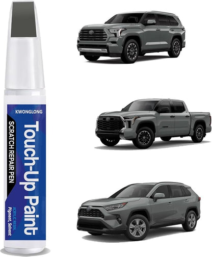 Lunar Rock 6X3 Touchup Paint Compatible with Toyota, 2-in-1 Scratch Repair Pen Exact Color Match, Car Scratch Repair Pen