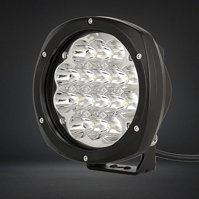 BIGLION.X 5Inch 160W Round Led Driving Lights Off Road Spot Lights Offroad Driving Light Bar 18800LM with Wiring Harness Waterproof IP69K 12V 24V for Pickup Trucks ATV UTV SUV