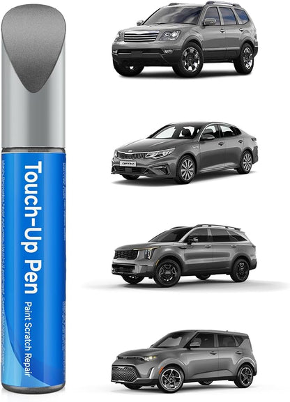 IM Titanium Silver Touch Up Paint Compatible with Kia Exact Match Touch Up Paint Car Scratch Repair