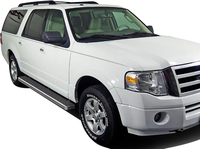 APS Running Boards 5 inches Compatible with Ford Expedition 2003-2017 (Exclude EL Model) (Not Fit Funkmaster Flex Edition) 304 Stainless Steel (Nerf Bars Side Steps Side Bars)