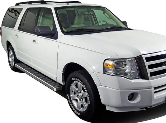 APS Running Boards 5 inches Compatible with Ford Expedition 2003-2017 (Exclude EL Model) (Not Fit Funkmaster Flex Edition) 304 Stainless Steel (Nerf Bars Side Steps Side Bars)