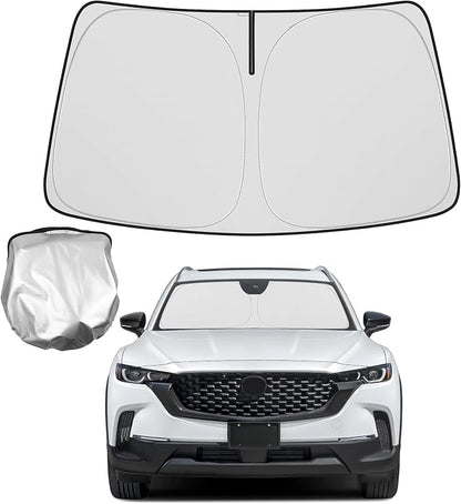 Windshield Sun Shade Compatible for Mazda CX-50 CX50 2023 2024 2025 2026 Accessories Sunshade Shield Protector