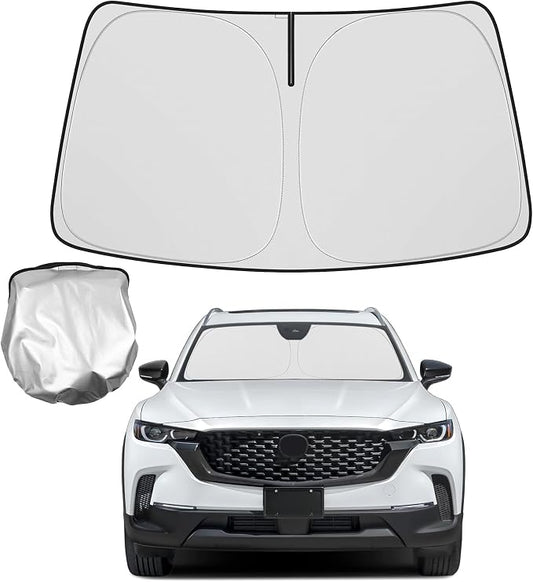 Windshield Sun Shade Compatible for Mazda CX-50 CX50 2023 2024 2025 2026 Accessories Sunshade Shield Protector