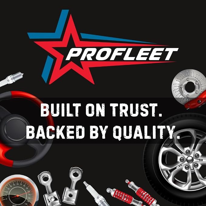 Profleet KNG 1005 Reflective Safety Triangles DOT Vehicle Accessories, Universal Fit Roadside Emergency Kit for Car Safety and Warning Multi-Vehicle Use FMVSS 125 Kit