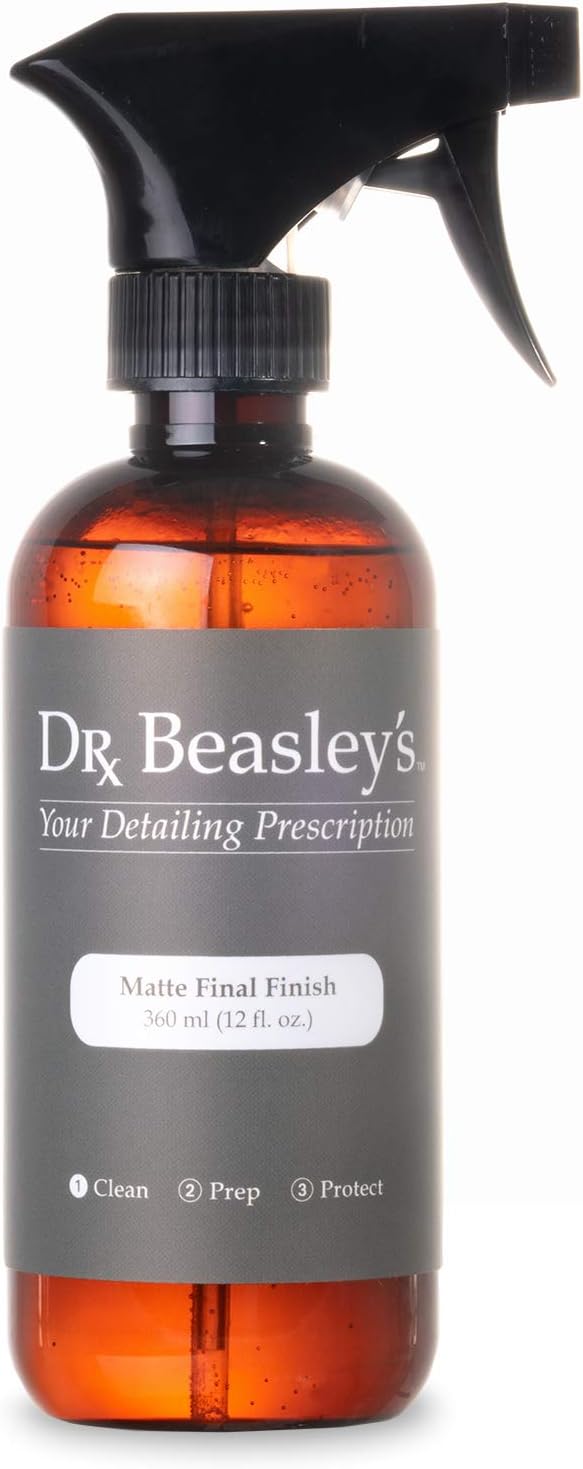 Dr. Beasley's - MP32D12 Matte Final Finish - 12 oz., Ultimate Detail Spray, pH Balanced and Gloss-Free, Readily Biodegradable