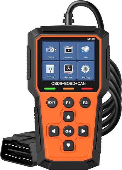 Classic Enhanced Universal OBD II Scanner Automotive Engine Fault Code Reader CAN Diagnostic Fault Diagnostic Instrument, Reads and Clears Error Codes of 1996 or Later OBD2 Protocol Vehicles