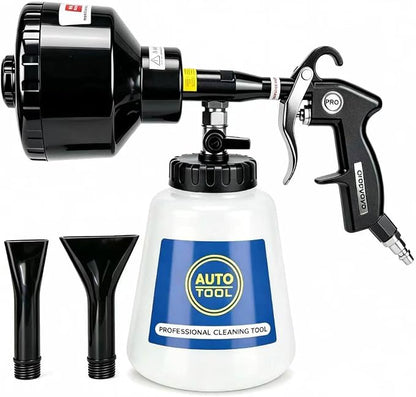 Car Wash Foam Gun,Foam Cannon Car Wash Kit,Car Cleaning Gun, Adjustable Foam Sprayer with Large Capacity Reservoir,Professional Automotive Cleaning Tool Kit for Interior & Exterior Detailing Supplies.