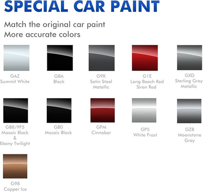 WA8555 GBA Black/Black Onyx Touch Up Paint Compatible with Buick, DIY Car Paint Scratch Repair, Automotive Paints, Quick & Easy Fix Scratch Repair for LaCrosse/Regal/Verano