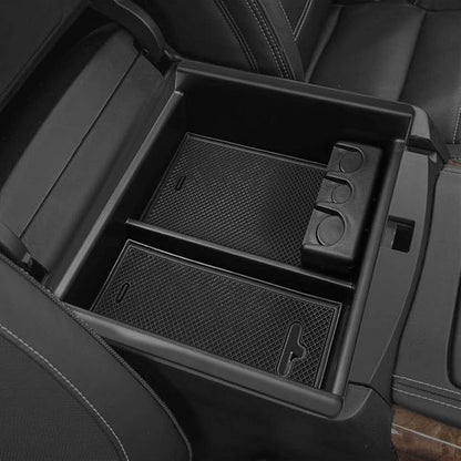DNA MOTORING Center Console Organizer Tray Compatible with 10-18 4Runner, Armrest Storage Box, ZTL-Y-0021
