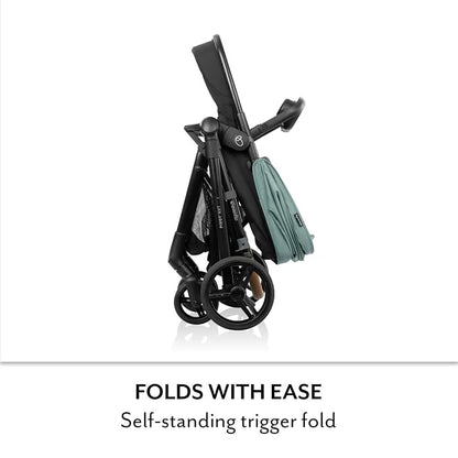 Pivot NXT Travel System with Litemax NXT Infant Car Seat Driftwood Brown