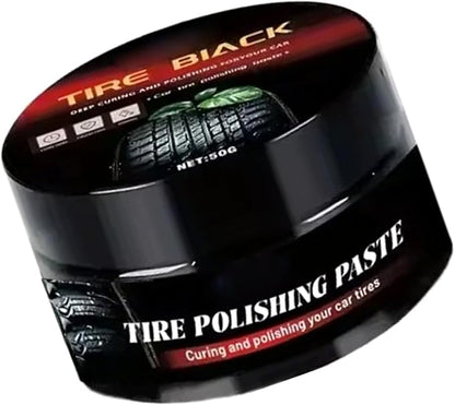 Nice & Wet Tire Shines Trim Coating for Rubber, Tire Refurbishing Cream for Car Truck Motorcycle Tire Polishing Wax Car Wheel Tire