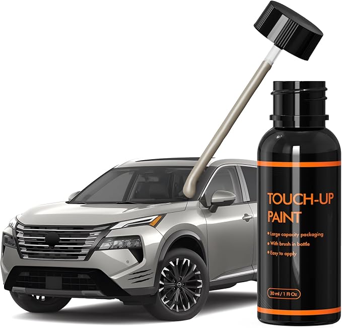 KAY Champagne Silver/Titanium Beige Touch Up Paint for Nissan, DIY Car Paint Scratch Repair Kit, Automotive Paints, Quick & Easy Fix Scratch Repair for Rogue/Ariya/Quest