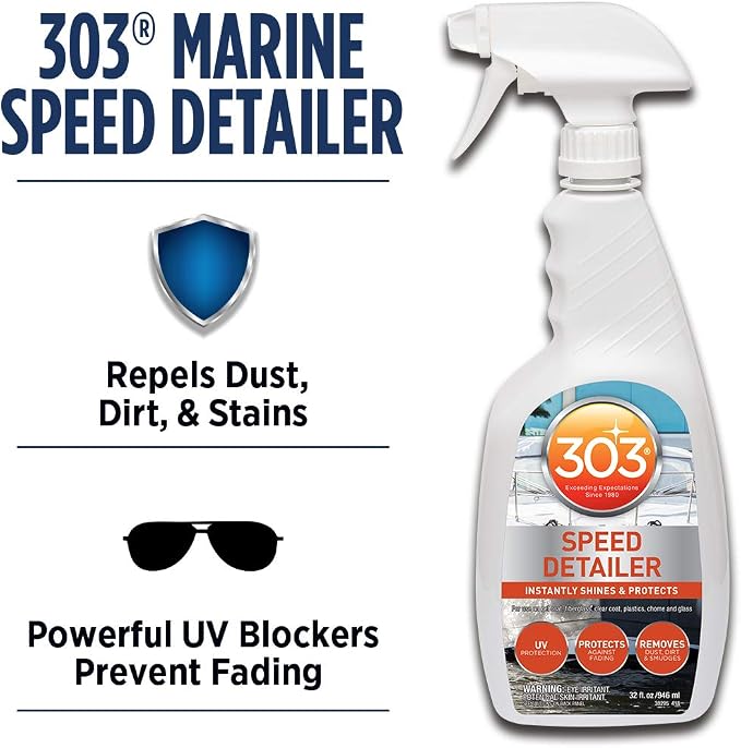 303 (30205-6PK) Speed Detailer Trigger Sprayer, 32. Fl. oz. (Pack of 6)