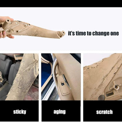 FEXON Door Handles Replacement for BMW Series 3 F30 Series 4 Inner Door Support Trim Pull Strap Armrest Bracket Kit 2012-2018 320 328 330 335 and 2014-2017 428 435 51417279311 Beige