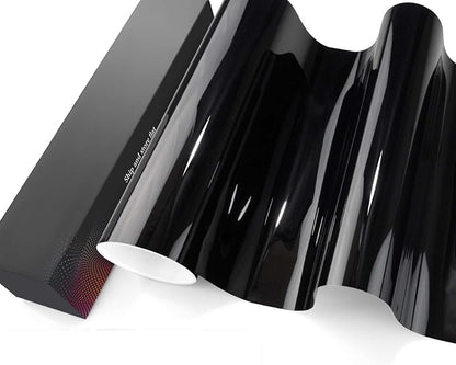 PPF Paint Protection Film Gloss Piano Black Self Healing Auto Bra Vinyl Wrap Invisible Scratches Shield Sheet DIY with Tool Set 1.6FTx5FT