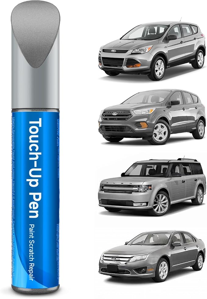 UX Ingot Silver Metallic Touch Up Paint Compatible with Ford Exact Match Touch Up Paint Car Scratch Repair