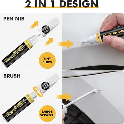 (Torch Red (GKZ) Car Touch Up Paint for GMC, Car Paint Scratch Repair Kit, Quick & Easy Solution, 2 in 1 Scratch Remover Pen with Color-Matched