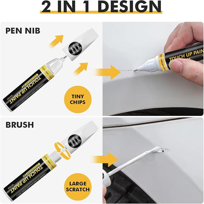 (Iridium (GXG) Car Touch Up Paint for GMC, Car Paint Scratch Repair Kit, Quick & Easy Solution, 2 in 1 Scratch Remover Pen with Color-Matched