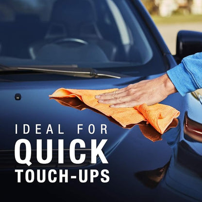 Coat Protector Kit by Nu Finish, 4 Piece Car Protector Set Protects and Restores Car Shine, Includes Ceramic Coating, Rapid Shine, and 2 Microfiber Towels