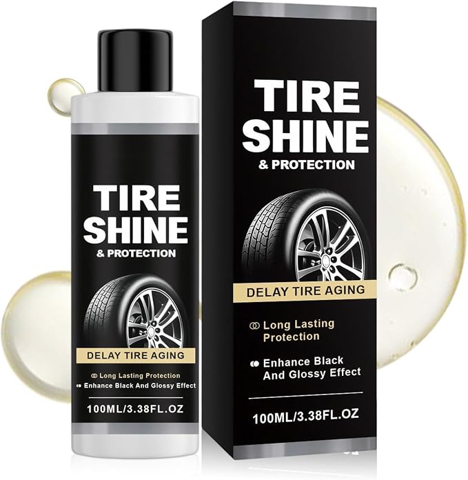 Tire Dressing - 100ml Long Lasting Quick Dry Repair Agent | Car Tire Protectant,for Truck SUV RV Vehicle Maintienance Detailing