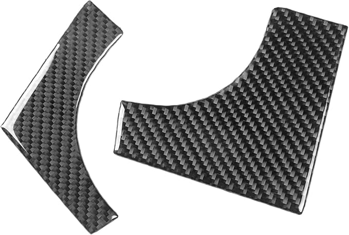 Premium Carbon Fiber Compatible with Ford Edge 2011-2014 2012 2013 SEL/Limited/SE/Sport Accessories Car Speedometer Tachometer Surround Panel Cover Interior Trim Sticker Decal Black 4PCS
