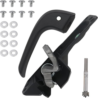 APPERFiT Interior Door Handle for Left Driver Side Compatible with Chevy Chevrolet Silverado, GMC Sierra Truck 1500 2500 3500 2007-2014 Door Panel Parts 20833606