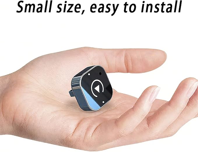 Wireless CarPlay Adapter，Ultra-Compact Stealth Design，Plug & Play，Dual-Band High-Speed Connection，Smart Cooling，Secure Installation，Compatible with Factory Wired CarPlay Vehicles
