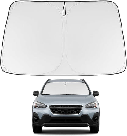 Proadsy 2026 Upgrade Front Windshield Sun Shade Foldable Sunshade Protector Custom Fit 2018-2025 Crosstrek 2.0i Premium Limited Wagon Accessories