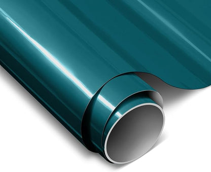 ColorFusion PPF by VViViD, Gloss Petrol Blue Dry Apply PPF Vinyl Car Wrap Roll 1ft x 5ft