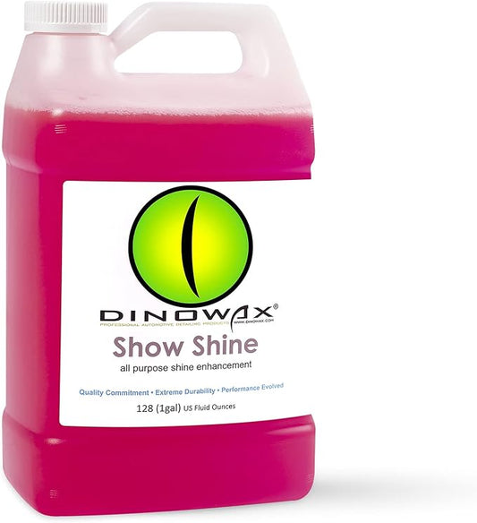 Show Shine, All Purpose Shine Enhancement, Car Wash Detail Spray, Car Detailer Spray, Car Detailing Supplies, Strawberry Shortcake Scent, Clean Collection, 128 oz