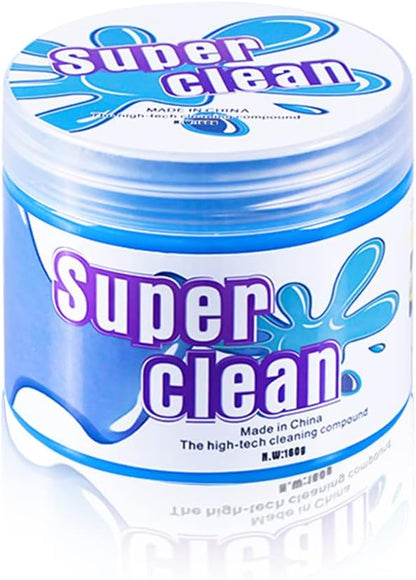 Moly Magnolia Cleaning Gel for Car, Universal Detailing Putty Gel Detail Tools Car Interior Cleaner, Removal Putty Keyboard Cleaner for Car Vents, PC, Laptops, Cameras (Blue)