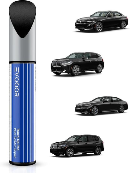 Touch Up Paint For BMW, Automotive Black Car Paint Pen Scratch Repair (Fluid Black(668))