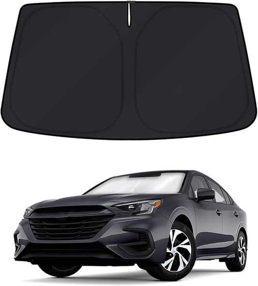 KUST Windshield Sun Shade for Subaru Legacy 2020-2022 2023 2024 2025 Window Accessories Shade Sun Cover Foldable Blocks UV Rays
