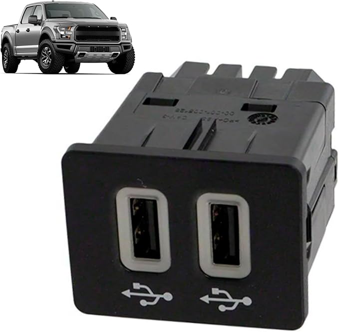 MAD HORNETS for Apple CarPlay USB Media Hub Upgrade Module HC3Z-19A387-H for Ford F-150 2017-2020 Sync 3