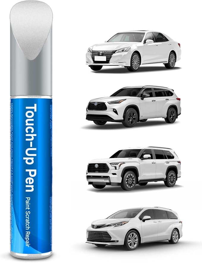 089 Wind Chill Pearl Tricoat Touch Up Paint Compatible with Toyota Exact Match Touch Up Paint Car Scratch Repair