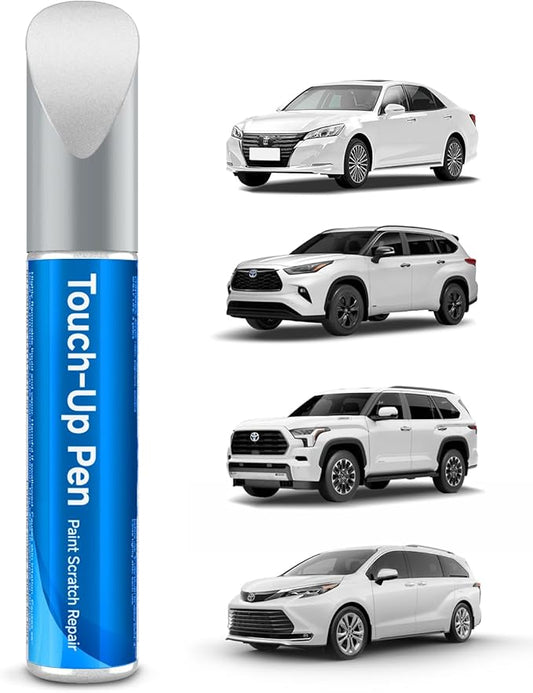 089 Wind Chill Pearl Tricoat Touch Up Paint Compatible with Toyota Exact Match Touch Up Paint Car Scratch Repair