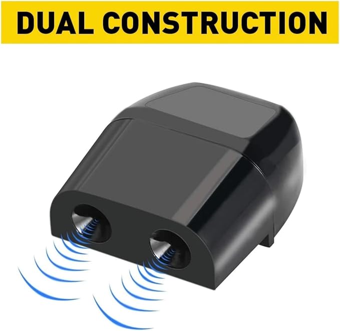 8 Pcs Deer Whistles for Car, Deer Warning Devices Vehicles Horn with Adhesive Tapes