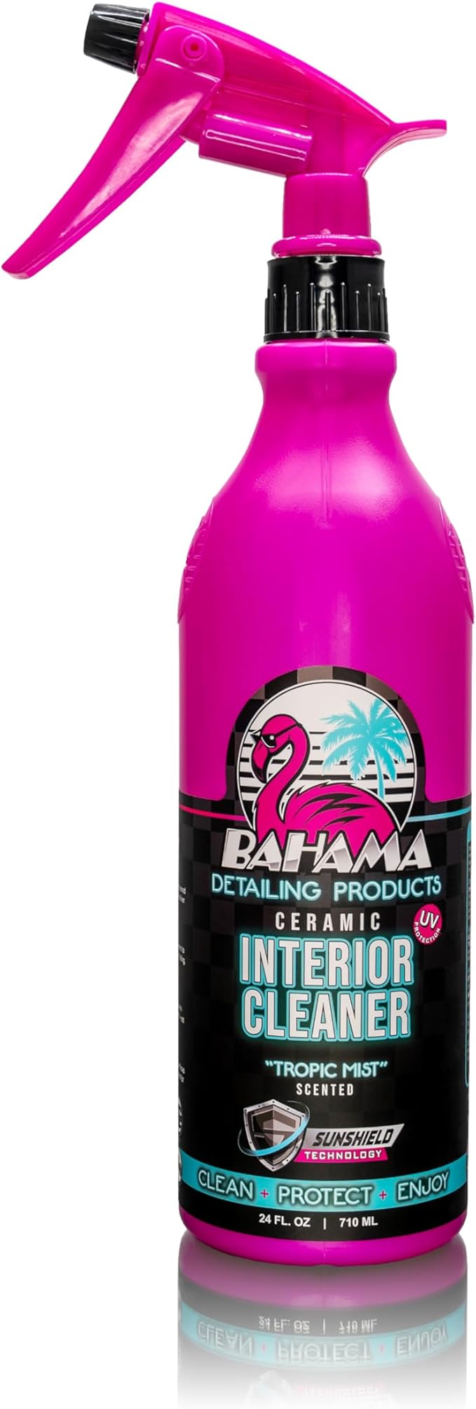 Bahama Detailing All Purpose Interior Cleaner – Cleaner for Seats, Dash, Vinyl, Leather, Glass, Plastic & Upholstery – Streak-Free Formula for Car Screens, Interior Detailing Spray