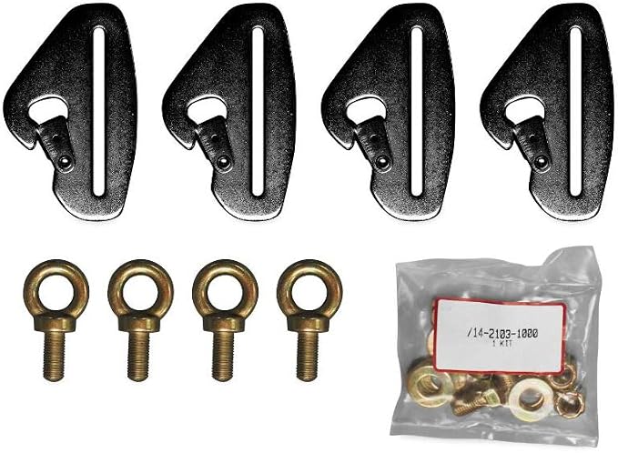 Orange Cycle Parts Quick-Release Harness Mount Kit for Can-Am Maverick by DragonFire 14-2103