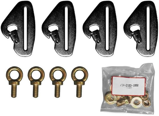 Orange Cycle Parts Quick-Release Harness Mount Kit for Can-Am Maverick by DragonFire 14-2103