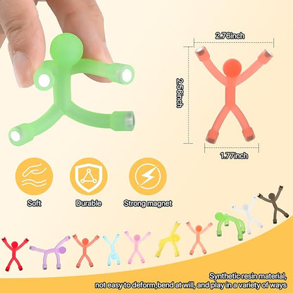 Magnetic Travel Toys for Toddlers Kids, Fidget Toys Airplane Car Travel Activities Essential,Road Trip ‌Sensory Toys Magnet People Men, Toys for 3 4 5 6 7 8 Year Old -10PCS