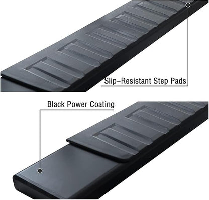 COMNOVA 6" Running Boards Compatible with 2017-2025 Honda Ridgeline SUV. Truck Steps and Running Boards Side Steps Made with Carbon Steel. Truck Side Steps for Ridgeline.