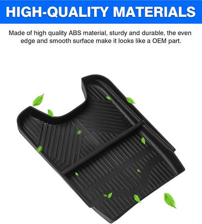 Autorder Lower Console Organizer Tray for 2023-2025 2026 Honda HRV Accessories - Center Console Bottom Storage Insert Tray - ABS Black