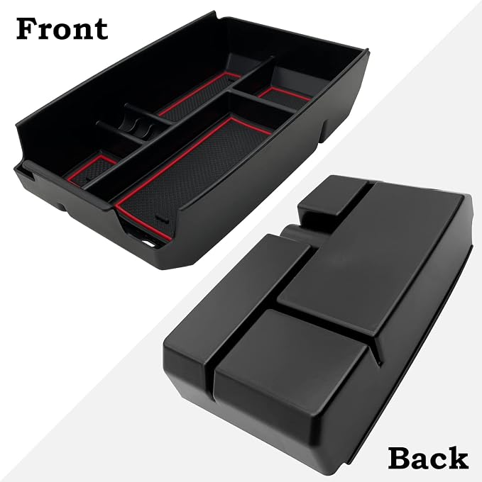 Center Console Organizer Interior Storage Box Fits for Ford Escape 2020 2021 2022 2023 2024 2025 2026 and 2021 2022 2023 2024 2025 2026 Bronco Sport Accessories