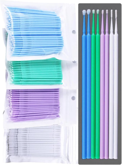 Touch Up Paint Brushes for Automotive Paint Chip Repair,400 Pcs Repair Paint Brushes for Car Paint Repair,Clearance Cleaning, Available in 2.5mm,2.0mm and 1.5mm (400, Multiple Colors)