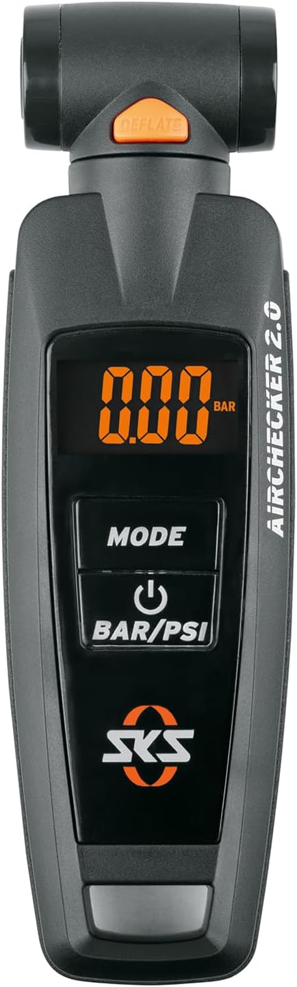 SKS Germany Airchecker Digital Pressure Gauge for Presta or Schrader | bike-pumps